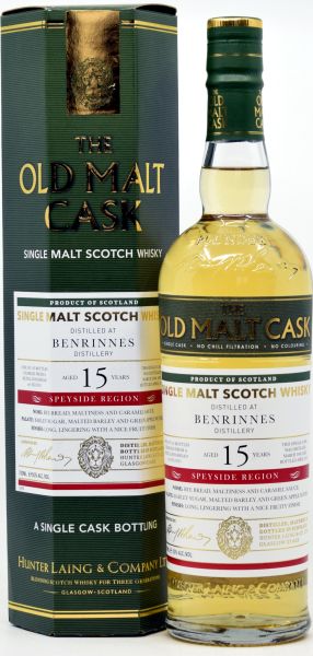 Benrinnes 15 Jahre 2005/2022 Hunter Laing Old Malt Cask 50% vol.