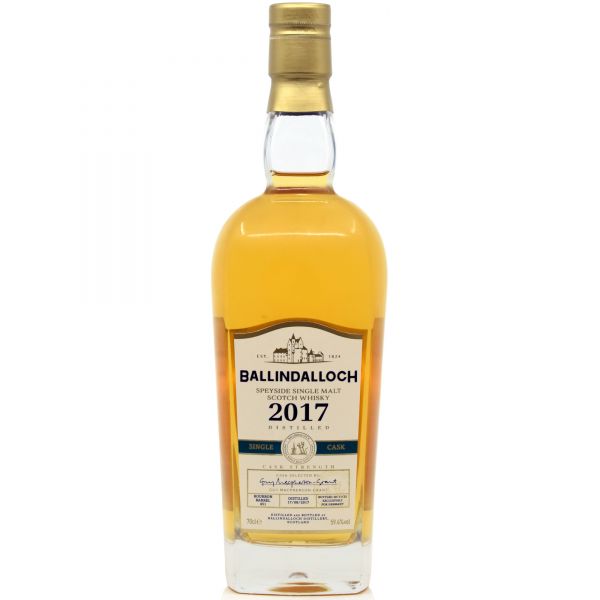 Ballindalloch 8 Jahre 2017/2025 Single Bourbon Barrel #451 germany exclusive 59,4% vol.