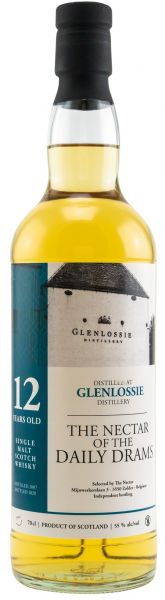 Glenlossie 12 Jahre 2007/2020 The Nectar of the Daily Drams 55% vol.