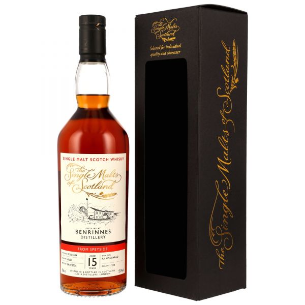 Benrinnes 15 Jahre 2009/2025 PX Sherry The Single Malts of Scotland #45231 55,1% vol.