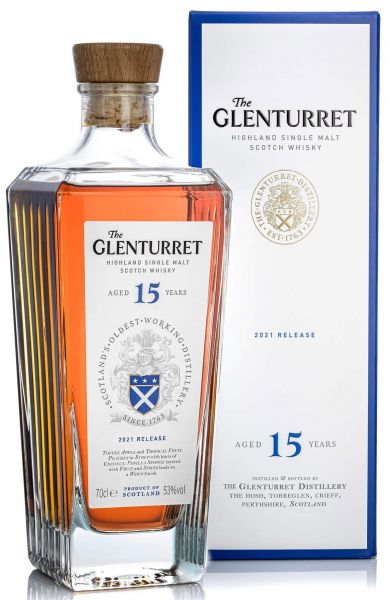 Glenturret 15 Jahre Cask Strength Release 2021 53% vol.