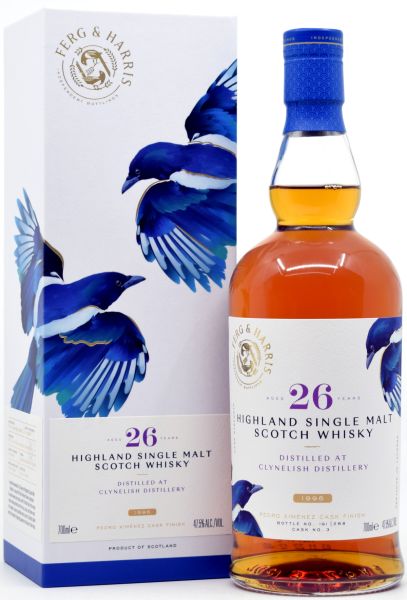 Clynelish 26 Jahre 1996/2022 PX Sherry Cask Ferg &amp; Harris 47,5% vol.