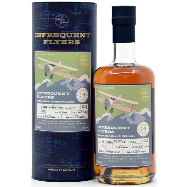 Benrinnes 14 Jahre 2012/2026 Barolo Cask Alistair Walker Infrequent Flyers 57,4% vol.