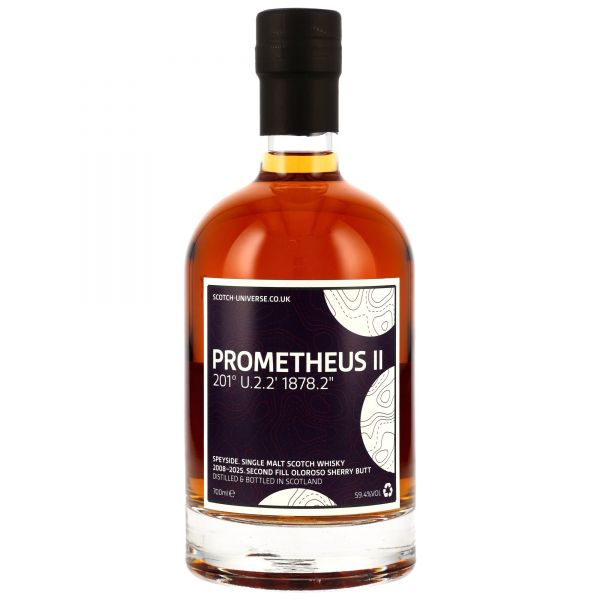 Prometheus II 16 Jahre 2008/2025 1st Fill Oloroso Scotch Universe 59,4% vol.