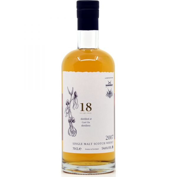 Caol Ila 18 Jahre 2007/2025 Sherry Cask White Label Jointbottling Sansibar Whisky 54,6% vol.