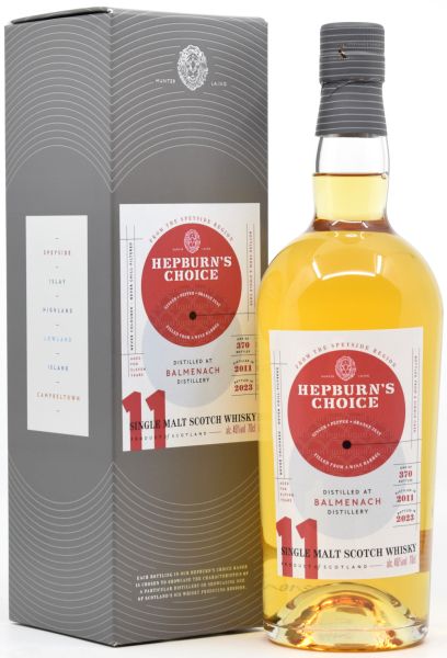 Balmenach 11 Jahre 2011/2023 Wine Cask Hepburn's Choice 46% vol.