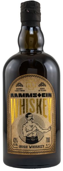 Rammstein Irish Whiskey 10 Jahre 43% vol.