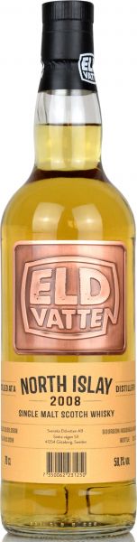North Islay 10 Jahre 2008/2018 Svenska Eldvatten 58,1% vol.