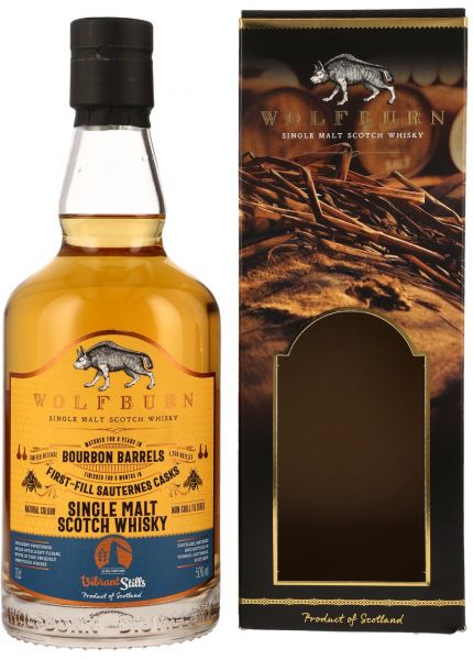 Wolfburn 2016/2024 "Vibrant Stills" Sauternes Cask 50% vol
