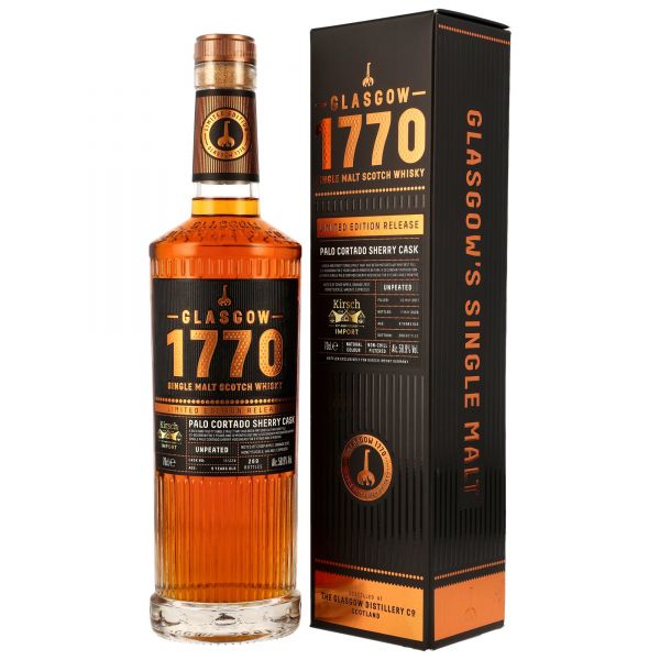 Glasgow Distillery 2017/2026 Palo Cortado Cask #17/228 10th Anniversary Kirsch 58,9% vol.