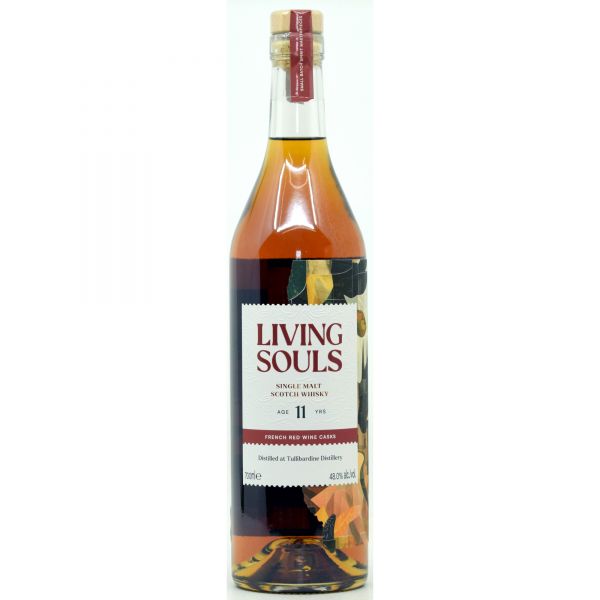 Tullibardine 11 Jahre French Red Wine Casks Living Souls 48% vol.