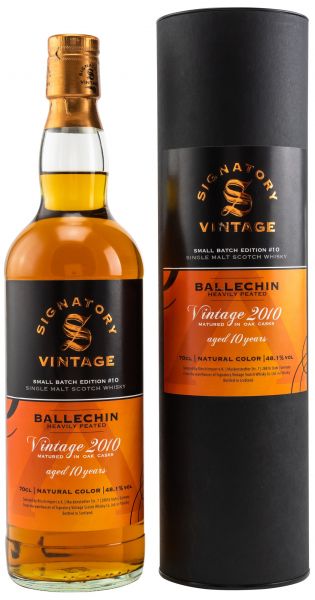 Ballechin 10 Jahre 2010/2020 SV Small Batch Edition #10 48,1% vol.