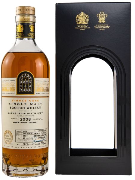 Glenburgie 2008/2023 Beykush Reserve Wine Cask Berry Bros. & Rudd #8126 58% vol.