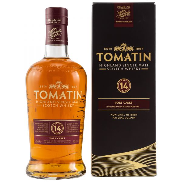 Tomatin 14 Jahre Port Casks 46% vol.