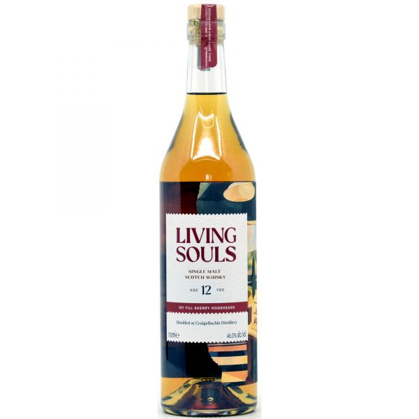 Craigellachie 12 Jahre 1st Fill Sherry Living Souls 46% vol.
