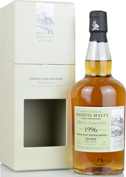 Glen Keith 23 Jahre 1996/2020 Sherry Cask Wemyss Turmeric Caramel Latte 54,6% vol.