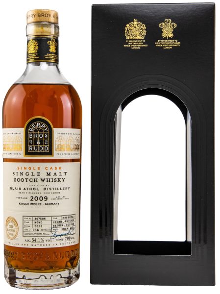 Blair Athol 2009/2022 Berry Bros. & Rudd #307586 54,1% vol.