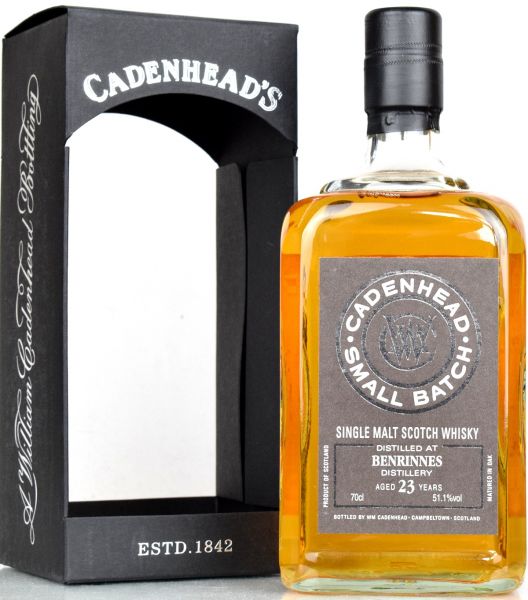 Benrinnes 23 Jahre 1995/2019 Cadenhead 51,1% vol.