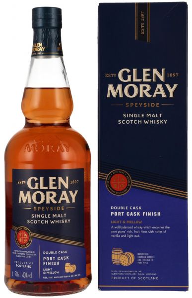 Glen Moray Port Cask Finish (neues Design)