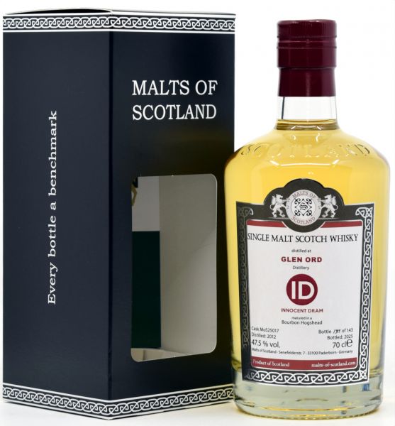 Glen Ord 13 Jahre 2012/2025 Malts of Scotland ID Serie 47,5% vol.