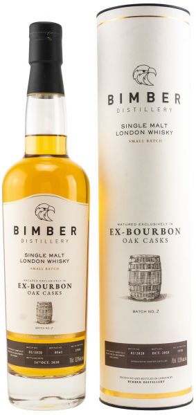 Bimber Ex-Bourbon Oak Casks Small Batch No. 3/2021 51,6% vol.