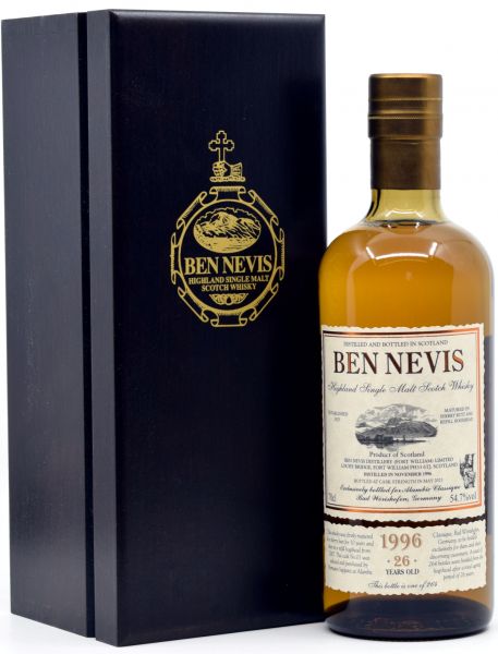 Ben Nevis 26 Jahre 1996/2023 Single Cask for Alambic Classique #01 54,7% vol.