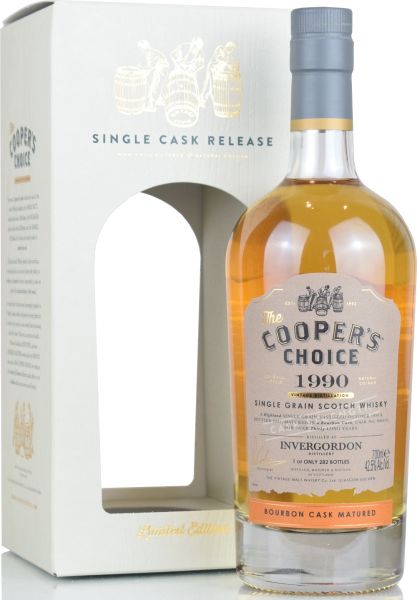 Invergordon 30 Jahre 1990/2021 Cooper's Choice 42,5% vol.