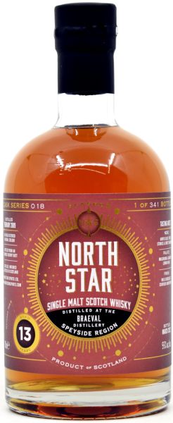 Braeval 13 Jahre 2009/2022 Sherry Cask North Star Spirits #018 55% vol.