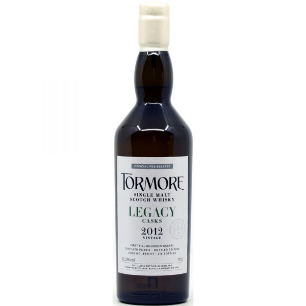 Tormore 12 Jahre 2012/2025 Bourbon Barrel #921177 Legacy Casks 52,5% vol