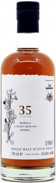 Secret Highland 35 Jahre 1985/2020 Special Edition 45,8% vol.