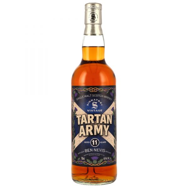 Ben Nevis 11 Jahre Sherry Casks Tartan Army 46% vol.