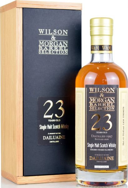 Dailuaine 23 Jahre 1997/2020 Sherry Cask Wilson & Morgan 55,4% vol.