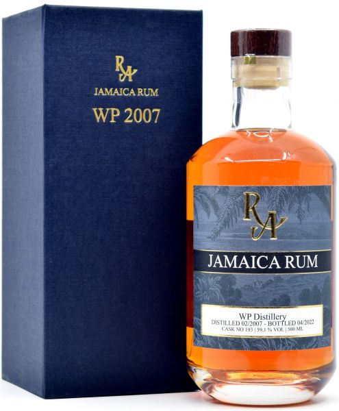 Jamaica (WP Distillery) 15 Jahre 2007/2022 Rum Artesanal Single Cask #193 59,1% vol.