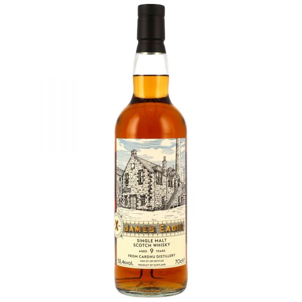 Cardhu 9 Jahre 2016/2026 1st Fill Bourbon James Eadie 52,4% vol.