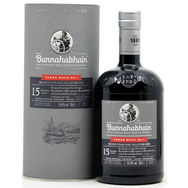 Bunnahabhain 15 Jahre Turas Math No.1 55,9% vol.