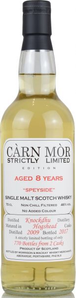 Knockdhu 2009/2017 Carn Mor Strictly Limited 46% vol.