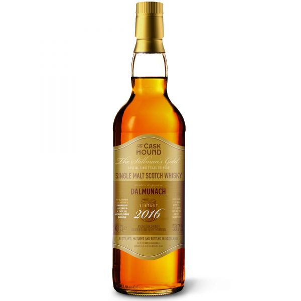 Dalmunach 9 Jahre 2016/2025 1st Fill Moscatel Sherry The Caskhound 59,7% vol.