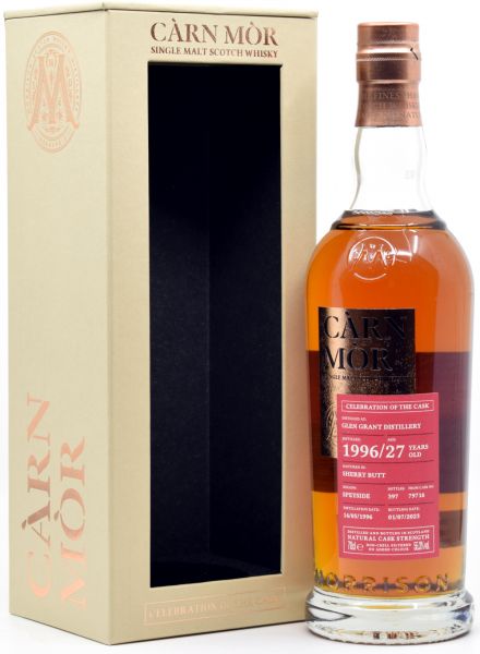 Glen Grant 27 Jahre 1996/2023 Sherry Cask Carn Mor Celebration of the Cask 55,3% vol