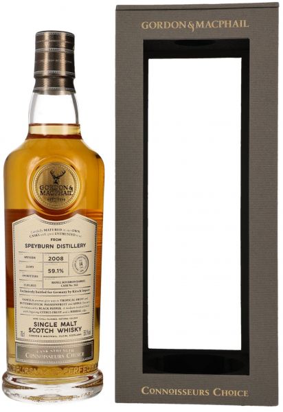 Speyburn 14 Jahre 2008/2023 Gordon & MacPhail Cask Strength 59,1% vol.
