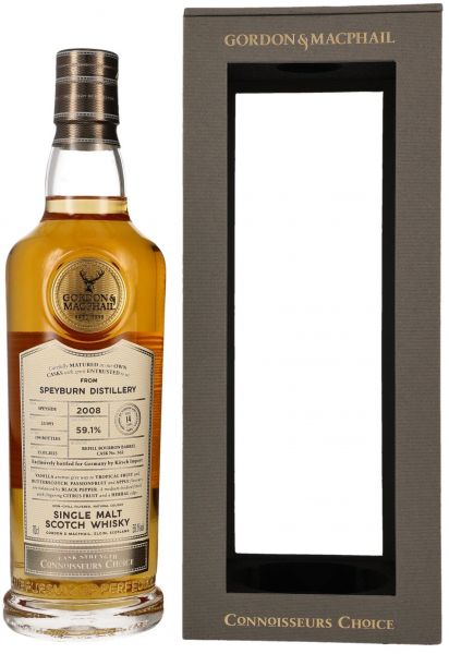 Speyburn 14 Jahre 2008/2023 Gordon &amp; MacPhail Cask Strength 59,1% vol.