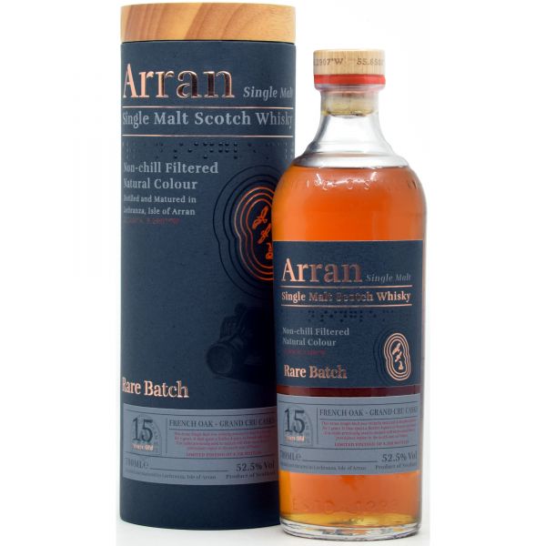 Arran 15 Jahre Rare Batch French Oak 52,5% vol.