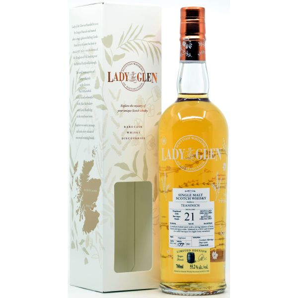 Teaninich 21 Jahre 2004/2025 Lady of the Glen 55,2% vol.