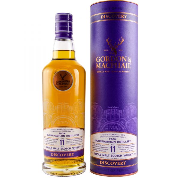 Bunnahabhain 11 Jahre Sherry Gordon & MacPhail Discovery Range