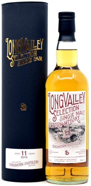 Longmorn 11 Jahre 2010/2021 1st Fill Oloroso Sherry LongValley Selection 50% vol.