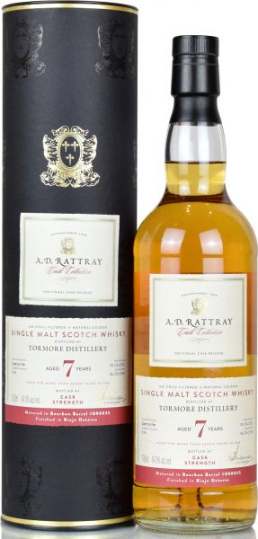 Tormore 7 Jahre 2011/2018 Rioja Cask A.D. Rattray 64,9% vol.