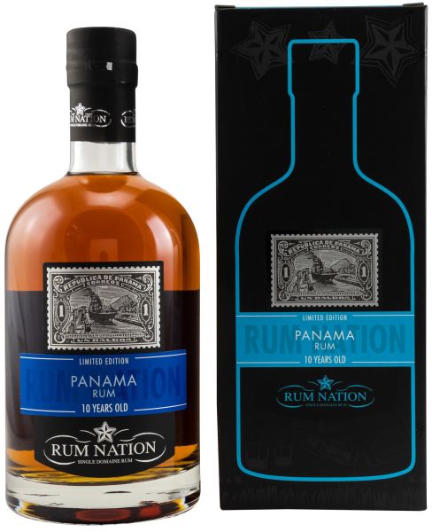 Panama Rum 10 Jahre Rum Nation 40% vol.