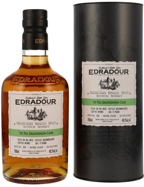 Edradour 2012/2023 St. Michael-Eppan Sauvignon Single Cask #1001 48,2% vol.