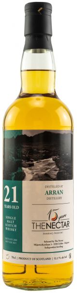 Arran 21 Jahre 2000/2021 The Nectar of the Daily Drams 52,2% vol.