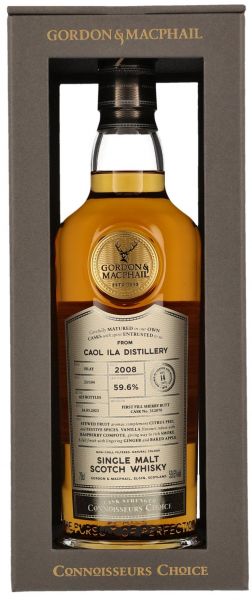 Caol Ila 14 Jahre 2008/2023 Sherry Cask Gordon &amp; MacPhail Cask Strength 59,6% vol.