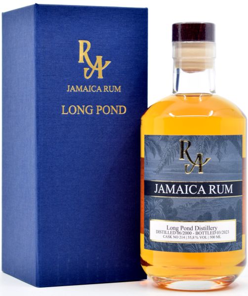 Jamaica (Long Pond Distillery) 22 Jahre 2000/2023 Rum Artesanal Single Cask #214 55,8% vol.